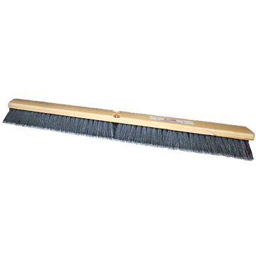 Broom 36&quot; Flagged Tip 100136 Grey Push (28)