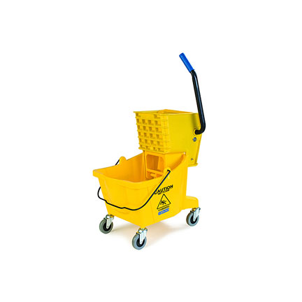 Mop Bucket+Wring 26QT YEL PRO