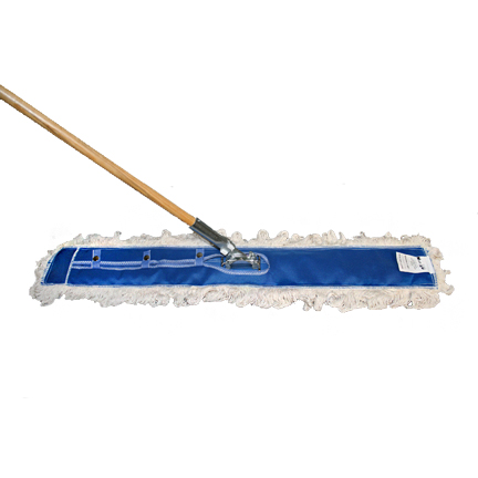 Dust Mop 36&quot;x 3-1/4&quot; Cotton includes head, handle, and