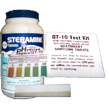 Steramine QT10 Test Strips 15