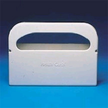 Seat Cover DISPEN WHITE  Plastic 1/2 Fold,SOLD BY EACH