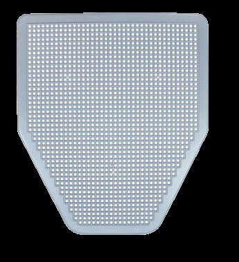 SANIPRO Urinal Mat GREY 6/Cs 1452 CGR STICKY EDGE 