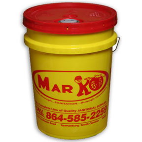 Pail Plastic Marko White 5G.