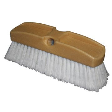 Brush 10&quot; WHITE Vehicle Wash 181010 ACID RESISTANT